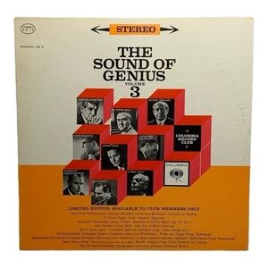 LP The Sound Of Genius, Vol. 3 Vinyl Record